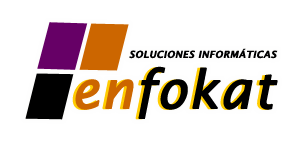Logotipo Enfokat Soluciones Informáticas